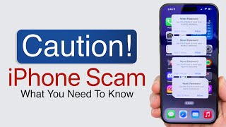 Warning iPhone Has A Serious Scam Problem [upl. by Noirad]