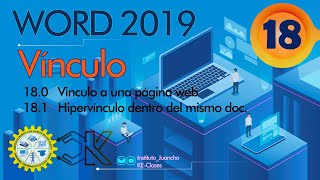 WORD 2019 MARCADORES Y REFERENCIA CRUZADA [upl. by Hatti]