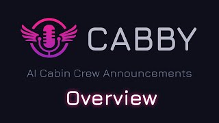 Cabby  AI Cabin Crew Announcements for Microsoft Flight Simulator amp XPlane  Overview [upl. by Ennasor403]