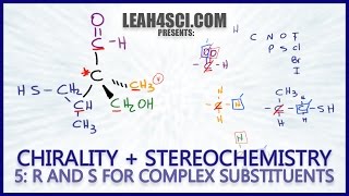 R and S configuration for Lengthy Complex Substituents  Stereochemistry Vid 5 [upl. by Pelaga]