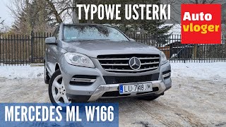 Mercedes ML W166 typowe usterki [upl. by Alimac]