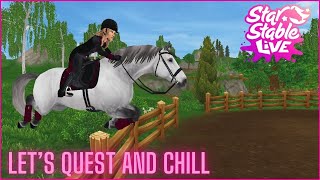 Star Stable Online  Quests amp Chill  New Coat Variations Released  Livestream [upl. by Drandell]