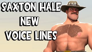 TF2 All Saxton Hale Voice Lines  Summer Update 2023 [upl. by Ecilegna]