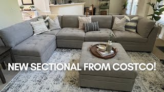 VLOG  Setting up Thomasville Tisdale Sectional from Costco [upl. by Amari]