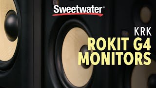 KRK ROKIT G4 Active Studio Monitors Overview [upl. by Neelyar464]