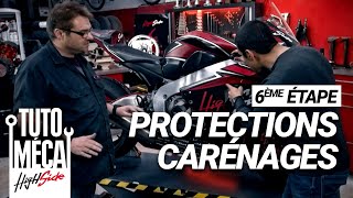 Tuto Méca CBR High Side  Protections et carénages Partie 6 [upl. by Tom978]