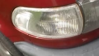 Remove Front Corner Light Blinker Indicator Parker TCR10  Tarago Previa Estima [upl. by Ormsby]