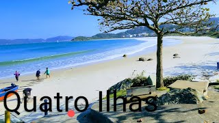 Bombinhas SC Vem Comigo até a praia Quatro Ilhas [upl. by Seltzer]