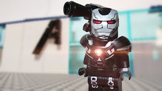 lego War Machine Mark 6 minifigure from Avengers Endgame MOC [upl. by Ettenoj]