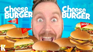 The Cheeseburger Challenge Kitchen Family Battle 1  KCity Family [upl. by Aseral960]