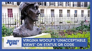 Virginia Woolfs quotunnacceptable viewsquot put on statue QR code  Jeremy Vine [upl. by Edivad]