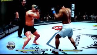 UFC Undisputed 2010  Alistair Overeem vs Fedor Emelianenko [upl. by Nhoj]