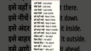 Hindi to English words [upl. by Ancell144]