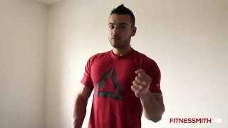 Exercice triceps haltères  FITNESSMITH HD [upl. by Ainat]