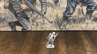 Italeri 172 German Infantry soldier Review Part 4  Flammenwerfer 35 [upl. by Nelyk249]