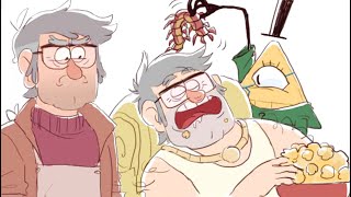 BILL CIPHER RETURNS Gravity Falls Comic Dubs [upl. by Firahs651]