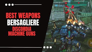 😨 Bersagliere Discordia Machine Guns  Best Weapons  War Robots WR [upl. by Itsur]