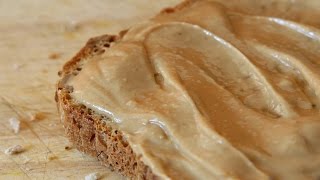 Homemade Peanut Butter Recipe EasyHealthyTasty [upl. by Yenoh613]