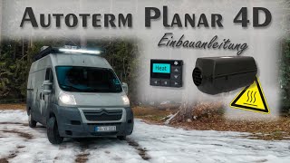 Einbauanleitung Standheizung Planar 4D im Jumper  Ducato  Boxer einbauen [upl. by Sherline]