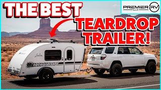 inTech Luna Compact Stylish Ready for Adventure Teardrop Camper RV Review [upl. by Zabrine]