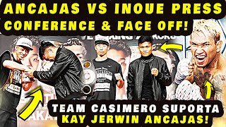 BREAKING NEWS ANCAJAS VS INOUE FULL FACE OFF amp PRESS CONFERENCE HIGHLIGHTS TEAM CASIMERO  ANCAJAS [upl. by Brittain732]