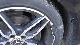 Can We Even Fix This Alloy Wheel welding buckle repair and diamond cut [upl. by Ahsirtal]