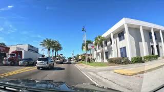 Driving from Altamonte Springs to Apopka Florida [upl. by Aicilana]