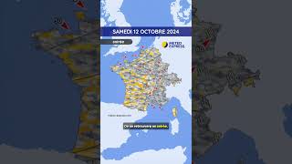 Météo du Samedi 12 au Lundi 14 Octobre 2024 [upl. by Ajnek385]