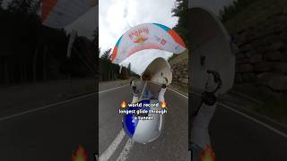 World Record Tunnel Glide 🪂 [upl. by Luelle]