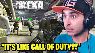 Summit1g Reacts to TARKOV ARENA  Exclusive Gameplay [upl. by Dinse]