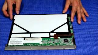 TM121SV02L07 How to Install LED Backlight [upl. by Yttocs]