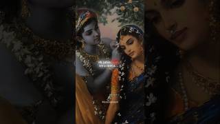 Krishna and Radha 🌸👣✨  krishnapremi8  shorts ytshorts krishna radhakrishna [upl. by Indira229]