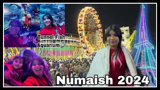 Nampally Exhibition 2024 Hyderabad  Tunnel Fish Aquarium for kids Free  Family Fun🤩 vlogs [upl. by Eneleh]