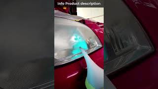 Headlight Restoration Kit Car Headlight Glass Scratch Renovation Tool [upl. by Ayotas]