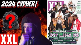 THIS WAS SCARY  2024 XXL Freshman Cypher ft That Mexican OT ScarLip amp More Reaction [upl. by Debi]