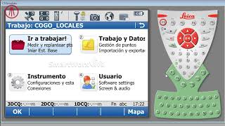 Configuración de GPS Leica Viva [upl. by Matthew921]