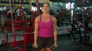 How to Do Side Dumbbell Lateral Raises [upl. by Sou]