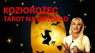 Tarot na listopad 2024♑Koziorożec  czytanie miesięczne✨ [upl. by Anomis]