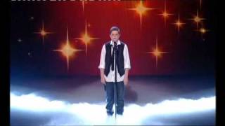 LIAM McNALLY SINGS YOU RAISE ME UP FOR BRITAINS GOT TALENT SEMI FINAL [upl. by Keely592]