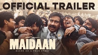 Maidaan Trailer  Ajay Devgn  Amit Sharma  Boney K  AR Rahman  Fresh Lime Films  10th April [upl. by Yci]