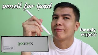 Goojodoq 12th Gen Pencil Unboxing Review  Myhron Baquillas [upl. by Airamak]