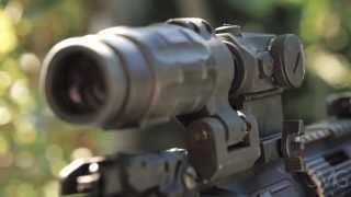 AR15 Bushnell TRS25 vs AimPoint T1 Magnifier [upl. by Elleimac]