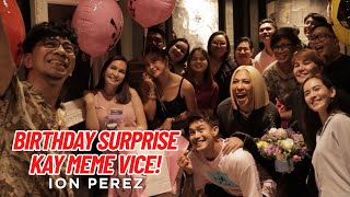 BIRTHDAY SURPRISE KAY MEME VICE  Ion Perez [upl. by Yrrag]