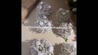 Babys Breath Centerpieces Wedding [upl. by Sammer]