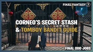 Final Fantasy 7 Remake  Corneos Secret Stash How To Get Back To Sewers  Odd Jobs amp Sidequests [upl. by Nasas]