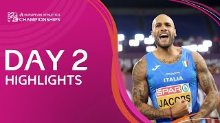 Day Two Highlights  European Athletics Championships  Roma 2024 [upl. by Sarat]