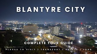 Blantyre City Tour  The commercial capital of Malawi  Night view [upl. by Gerrard]