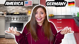 They move THE WHOLE KITCHEN Kitchens in Germany vs USA  Feli from Germany [upl. by Bueschel368]