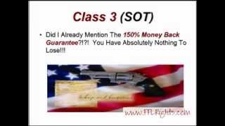 Have Your Class 3 SOT FFL LicenseFederal Firearms License [upl. by Ymij]