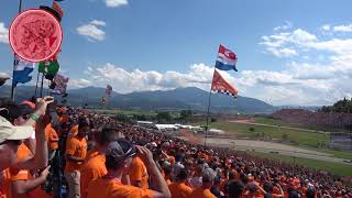 F1 GP Austria 2018  Tribüne Mitte  Start Race [upl. by Adeehsar258]